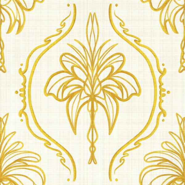 Revival Damask Vivid