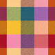 Rainbow Plaid Linen