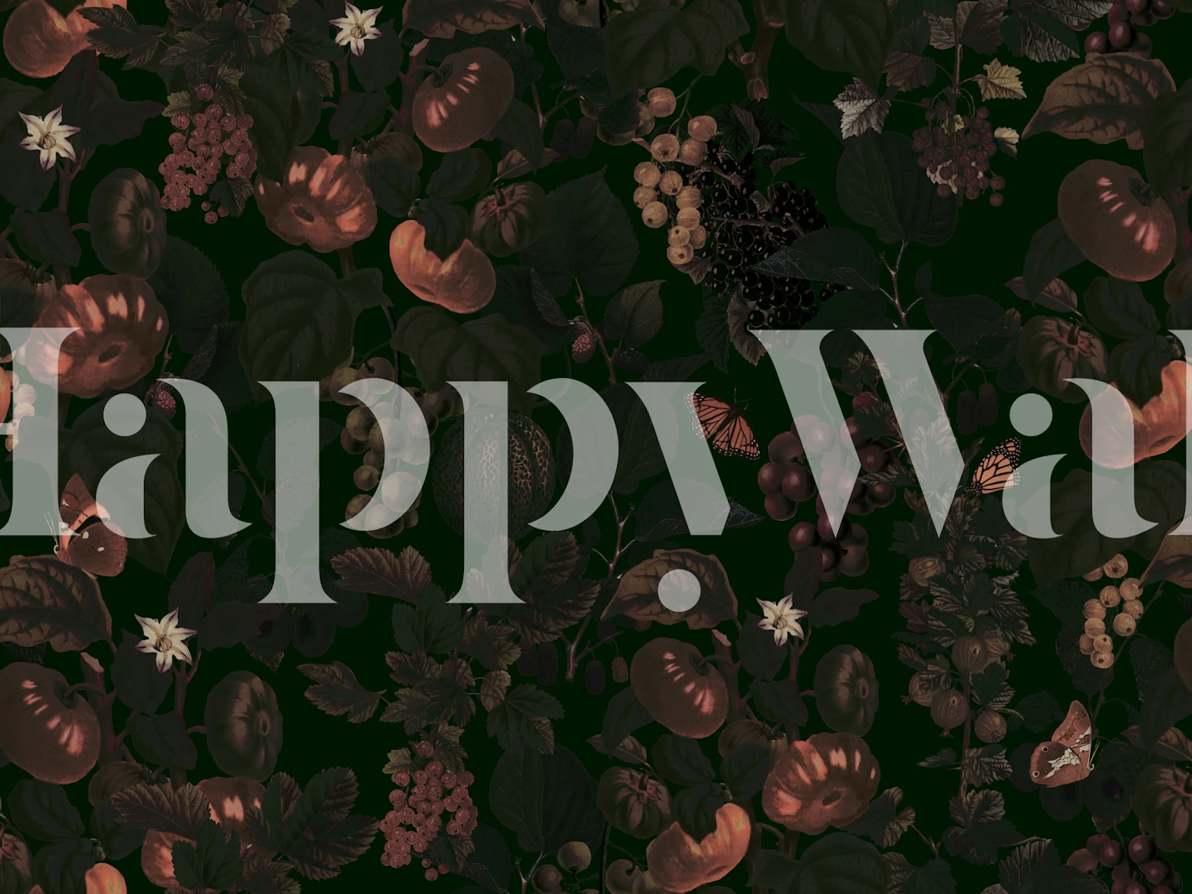 Design de papier peint botanique dans une chambre