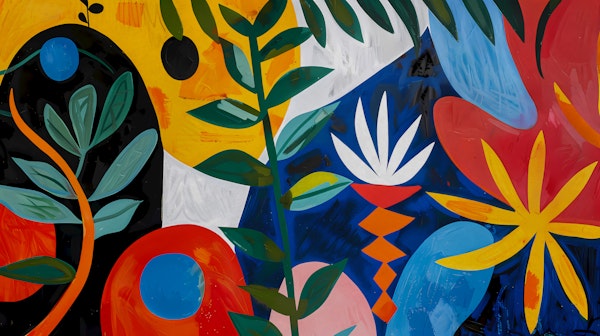 Tropical Garden Burst