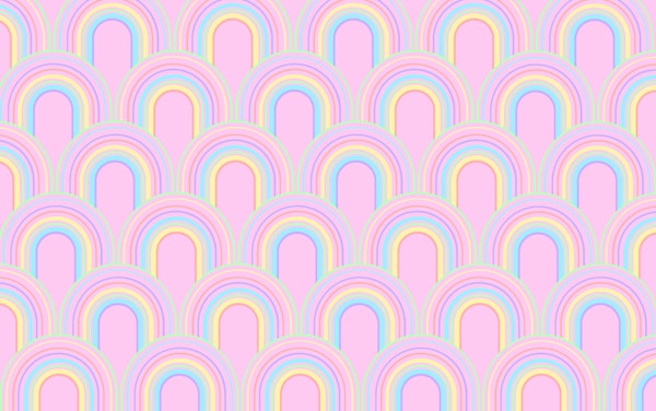 Unicorn Rainbow Arch Minimal 2a