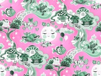 Moonlight in Magic Land - medium scale tapete