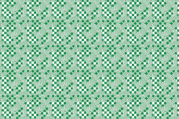 Timeless Emerald Squares