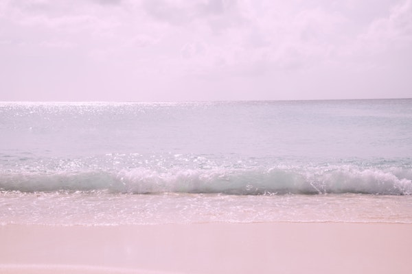 Soft Pastel Ocean Waves 5