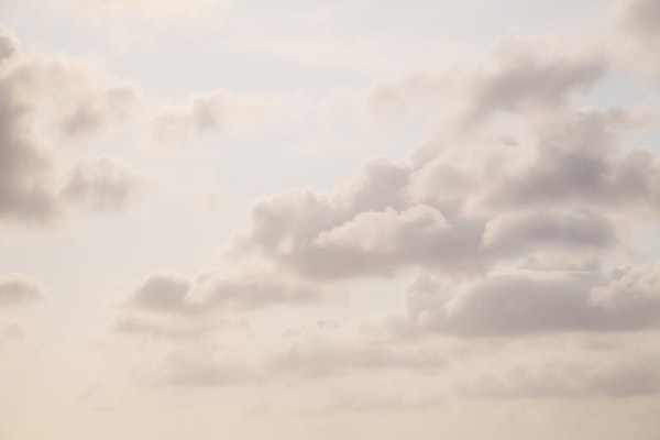 Soft Beige Caribbean Clouds Dream 1