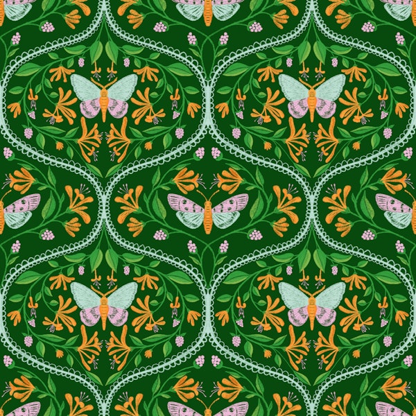 Botanical Moth Bliss