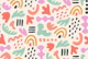 Retro Organic Shapes
