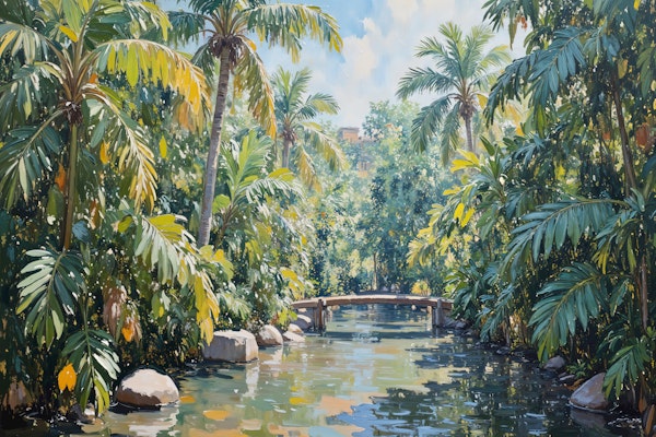 Lush Jungle Serenity