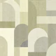 Textured Architectural Geometric - Soft Green