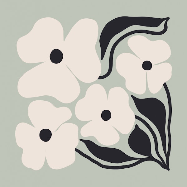 Chic Floral Harmony - Flower Market