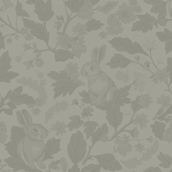 Woodland Garden – Solid Vintage Green