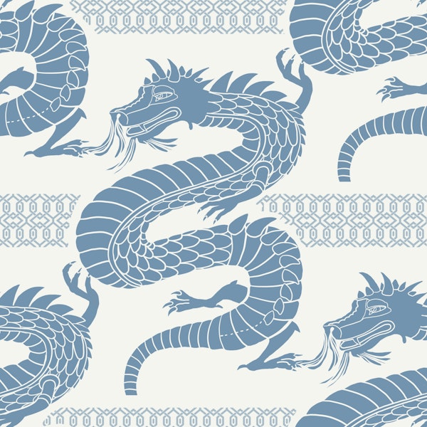 Blue Dragon Elegance