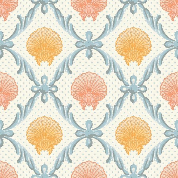 Coquette Seashell Pastel Powder