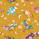 Lunar Blossoms and Butterflies Mustard