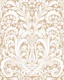 Tulip Damask on beige