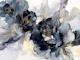 Midnight Blossom Ink Flowers
