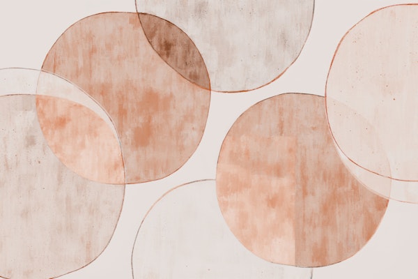 Warm Abstract Circles