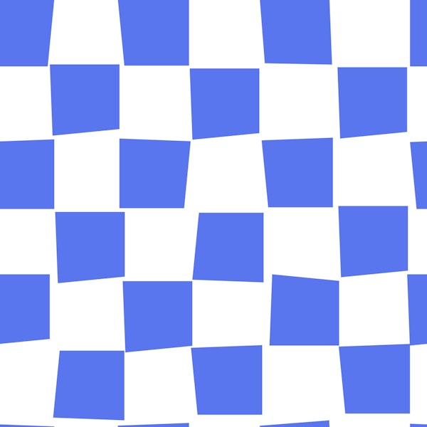 Blue Checkerboard