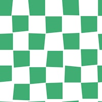 Green Checkerboard tapete