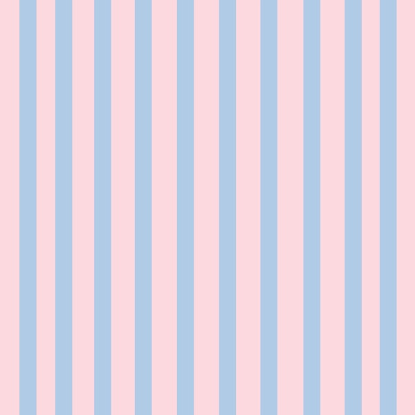 Soft Pink Blue Stripes