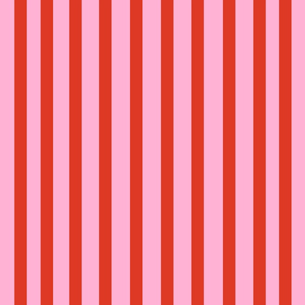 Vertical Red and Pink Stripes