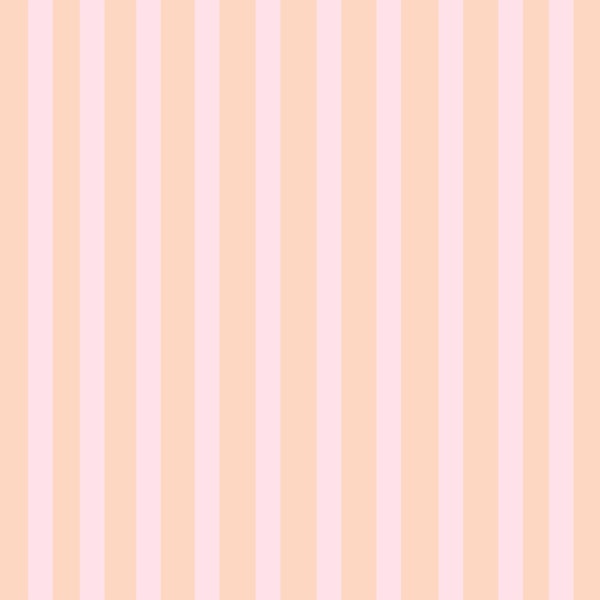 Calm Peach Vertical Stripes