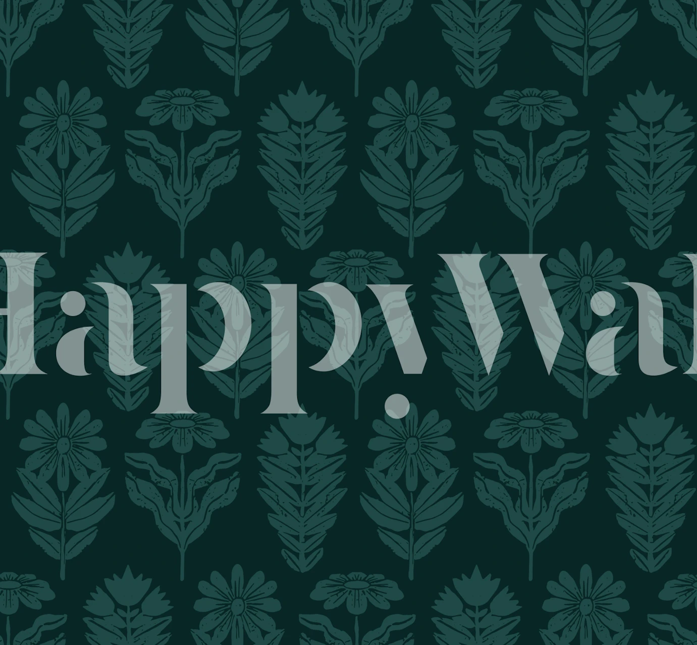 Forest Serenade Design wallpaper in a room