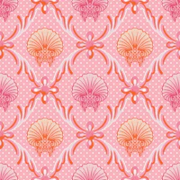 Coquette Seashell Hot Pink tapete