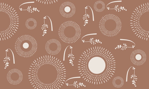 Boho Floral Vibes pattern 02