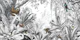 Jungle Vista - Black & White