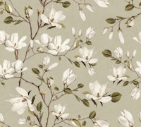 Magnolia Grove in Ecru Beige carta da parati