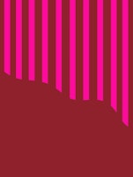 Fuchsia Vertical Stripes tapet