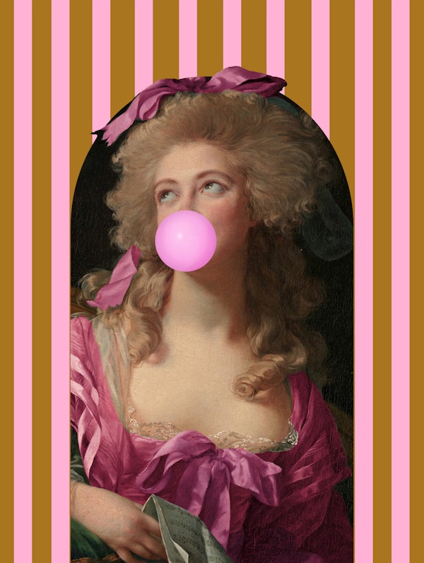 Vintage Whimsy Portrait