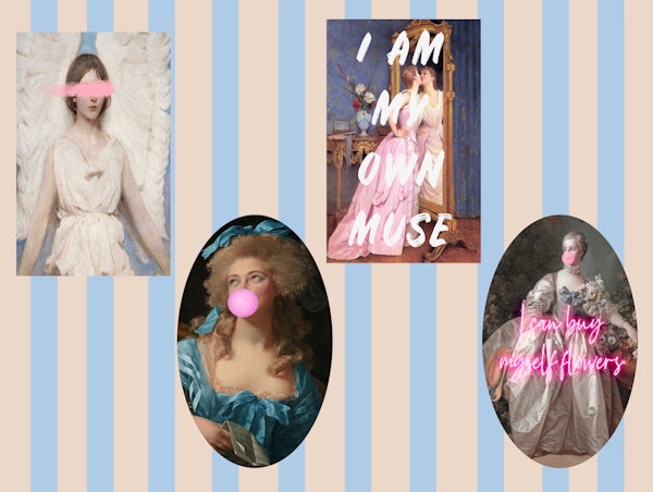 Blue Vintage Muse Inspiration