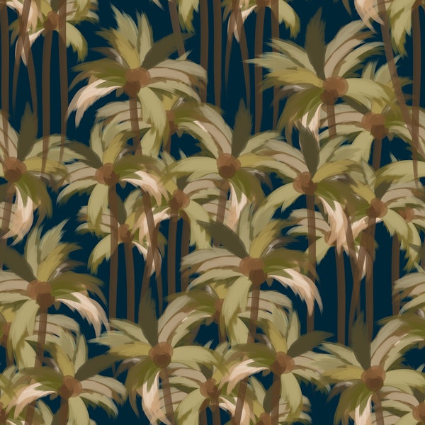 Palms night Paradise