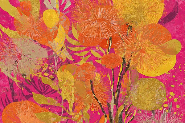Vibrant Floral Burst