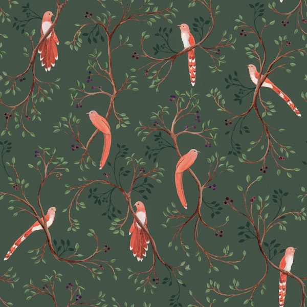 Tail Birds - Green