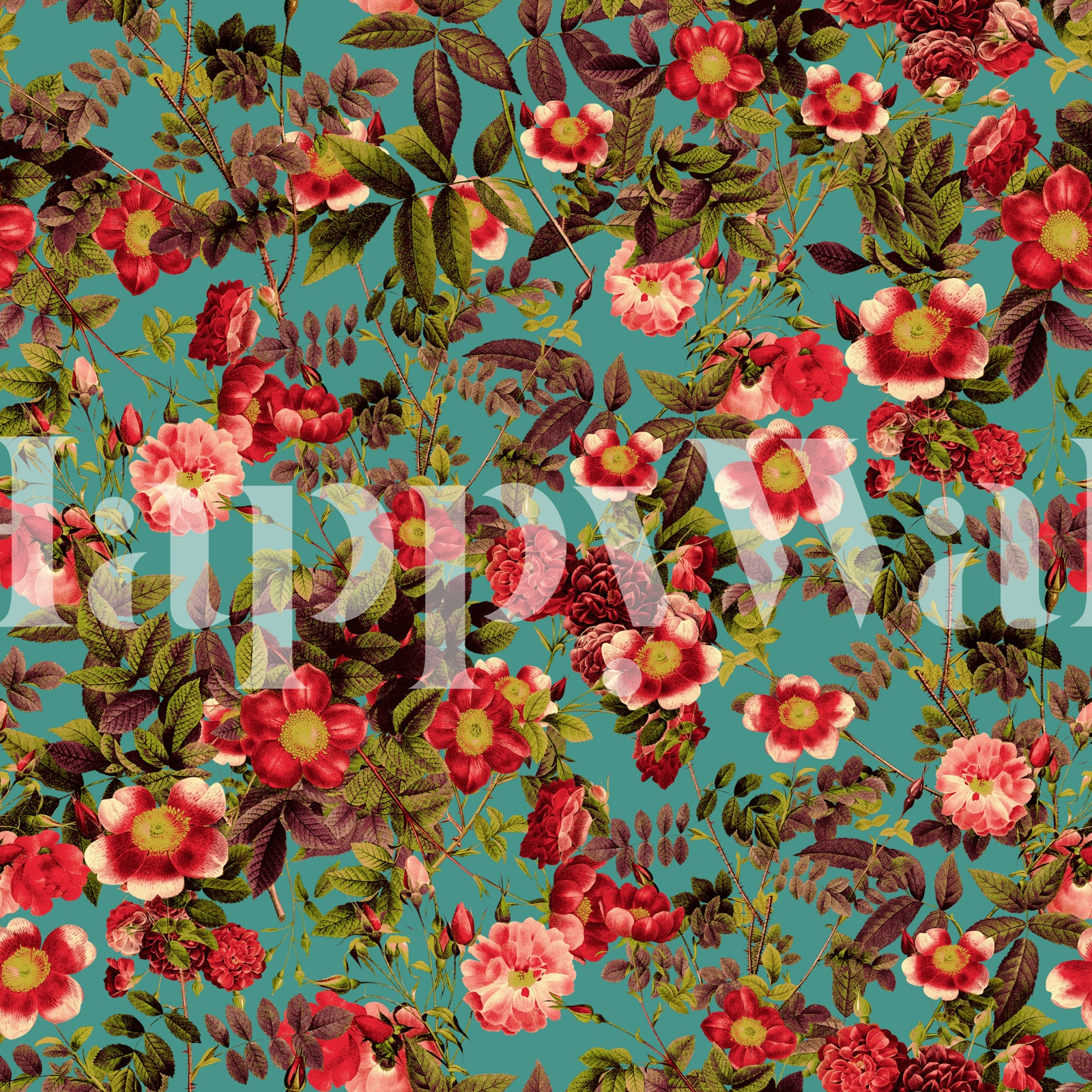 Spring and Summer Floral Wallpaper - Happywall.com