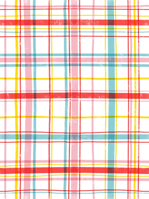 happy picnic plaid