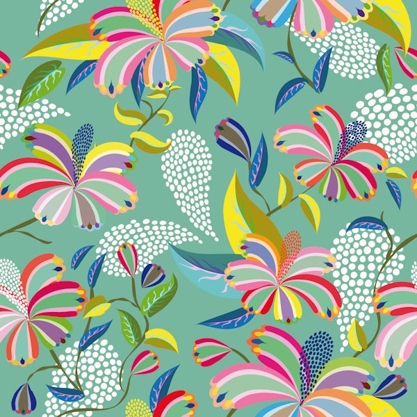 big flower garden mint