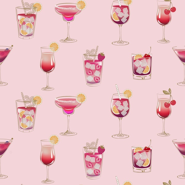 Glam Cocktails Theme