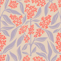 Osmanthus Flower in Red and Purple wallpaper