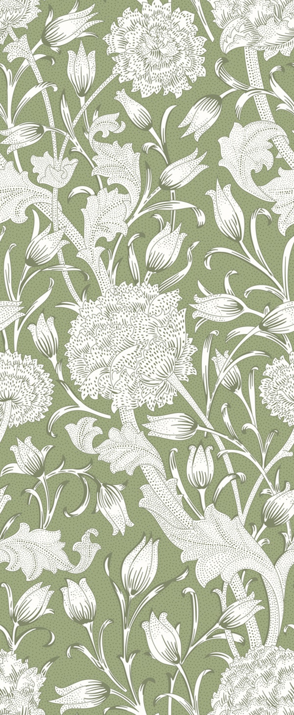 William Morris Wild Tulip in Sage