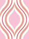 Modern Pink Ogee chain