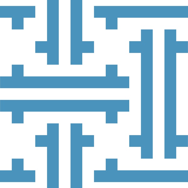 Blue Block Arrangement