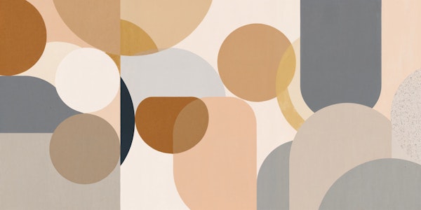 Abstract Sunrise Landscape