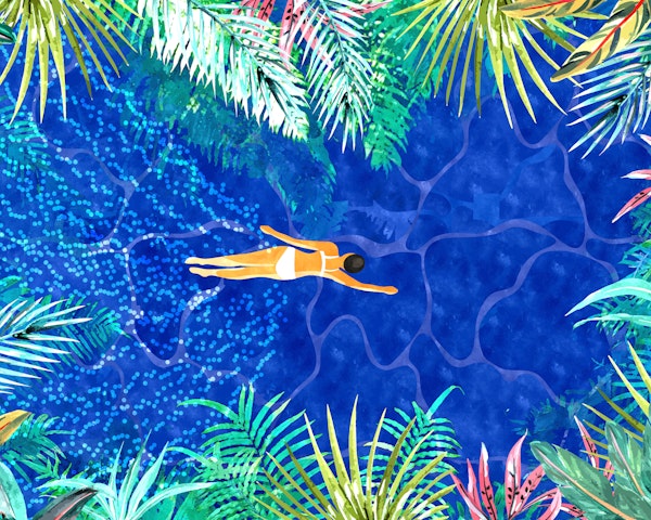 Tropical Jungle Pool