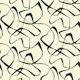 Japandi imperfect lines soft black cream XL