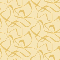 Japandi imperfect lines butter yellow tapet