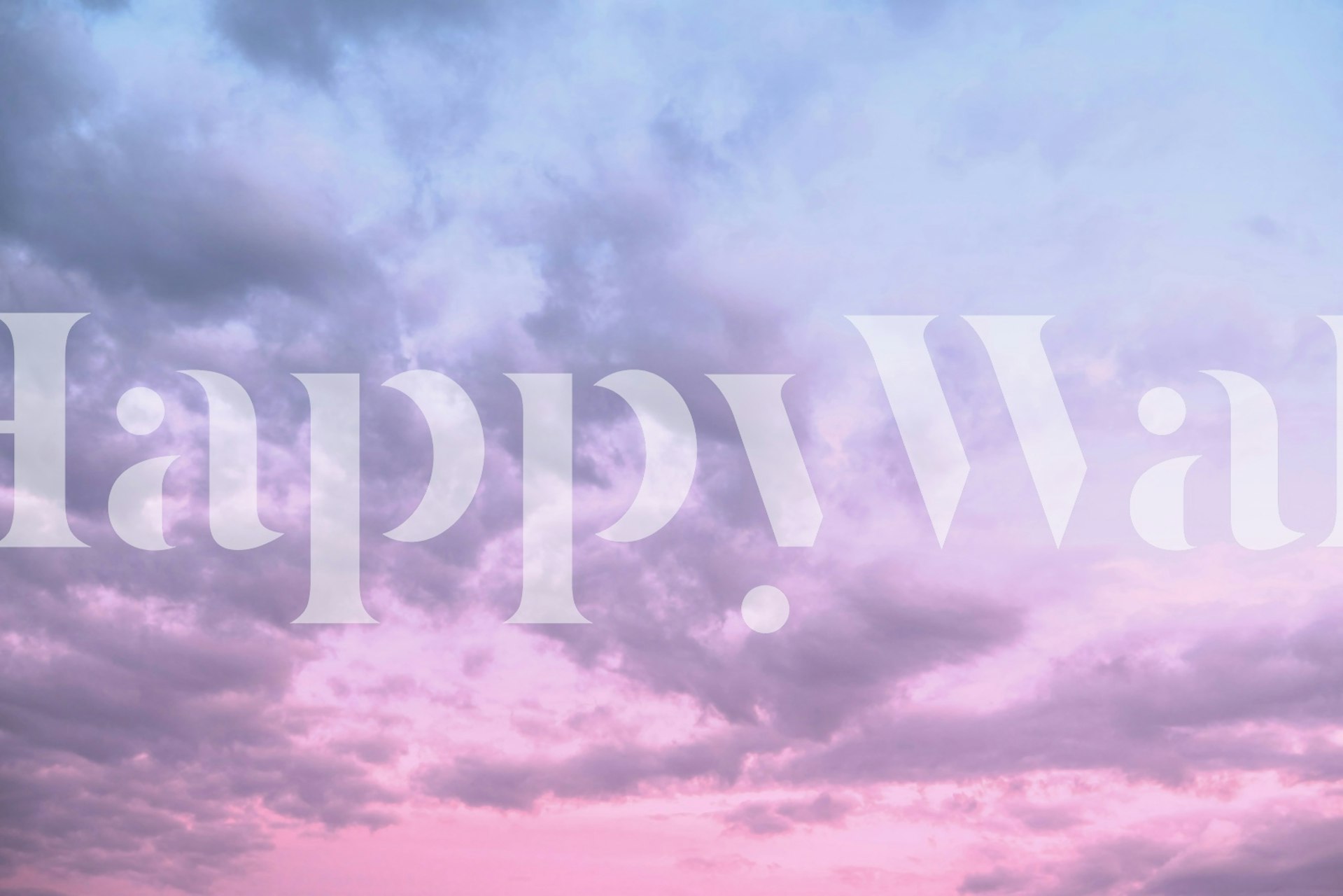 Dreamy Clouds 16 wallpaper in a room